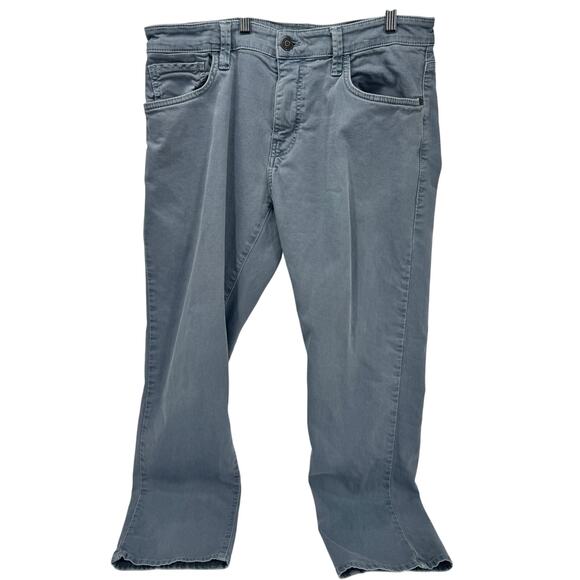 Mavi Jeans Mens 34x29 ACTUAL Zach Straight Leg Dusty Blue Denim - Picture 2 of 8